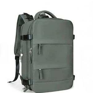 NEW Inflight Airline CarryOn Large Zip-Open Expandable Weekender Travel Backpack